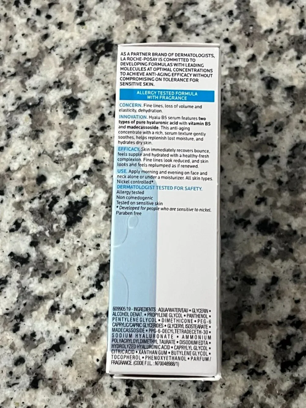 La Roche-Posay Hyalu B5 Pure Hyaluronic Acid Serum for Face, with Vitamin B5